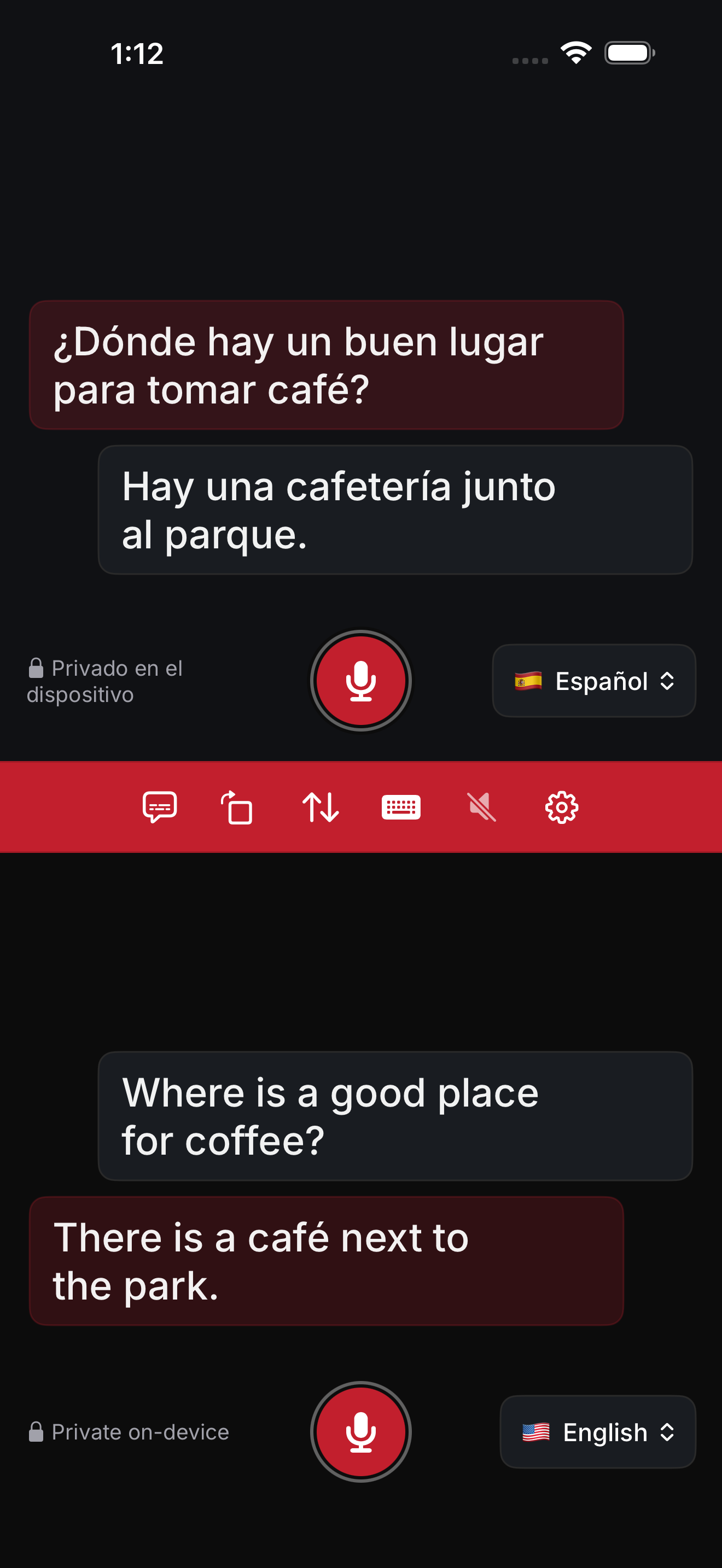 Arda Translate — Conversation