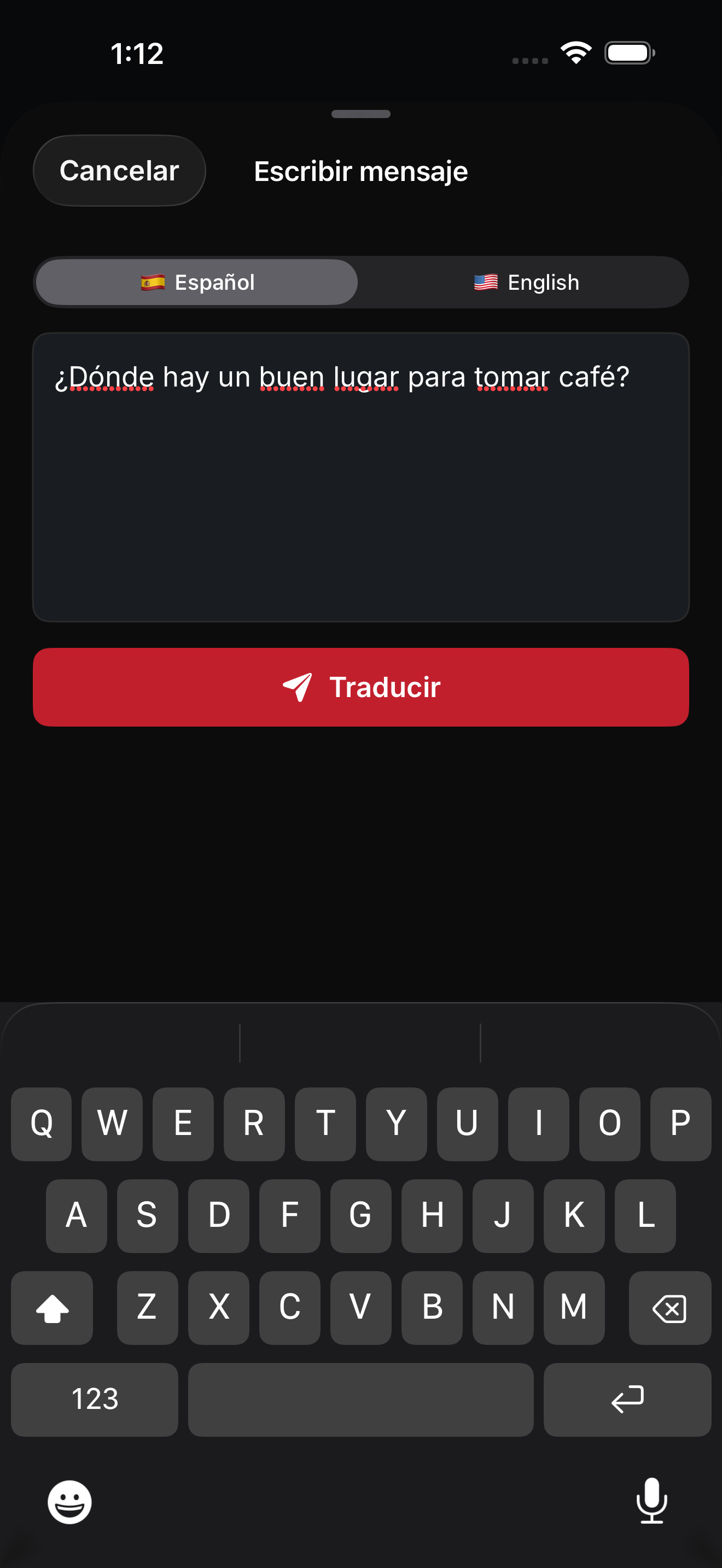 Arda Traductor — Escribe para traducir