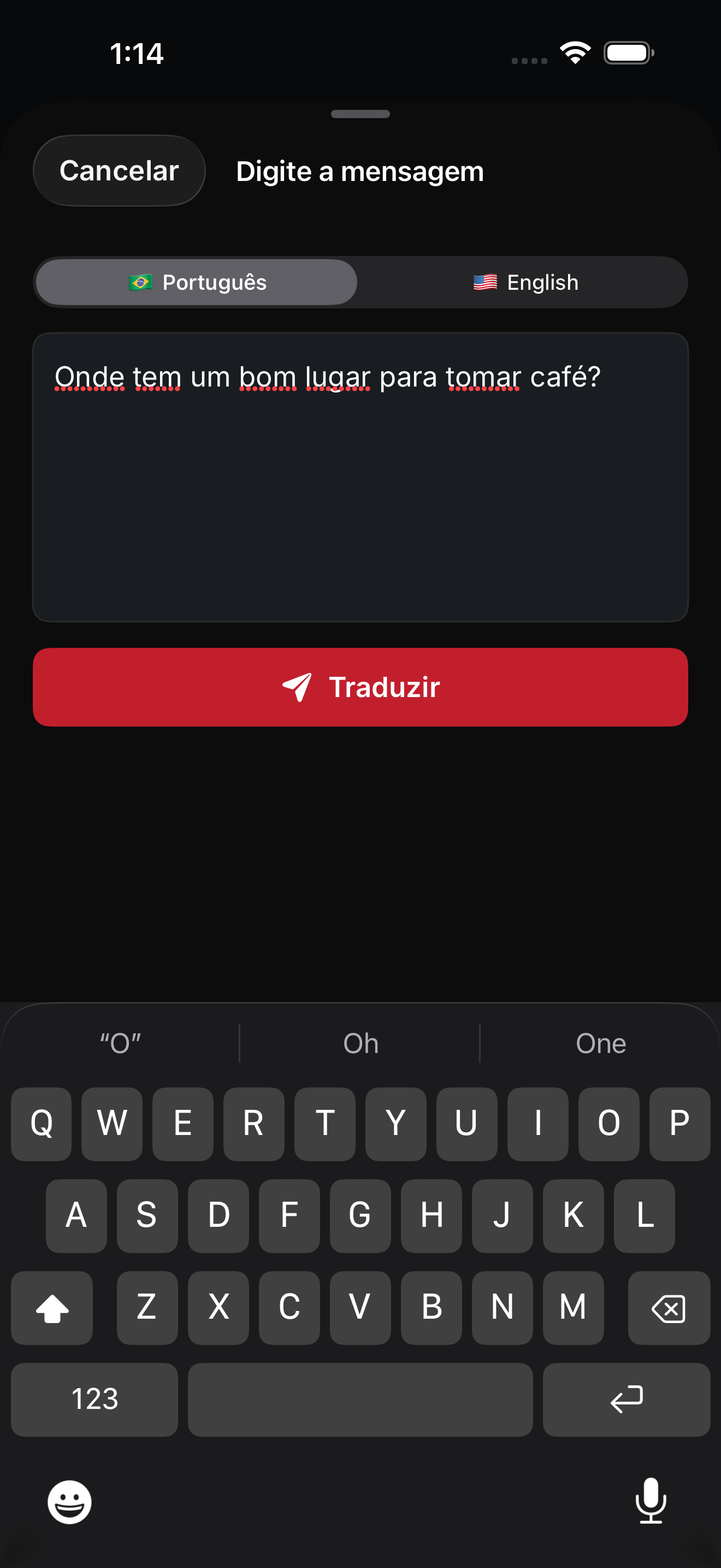 Arda Tradutor — Digite para traduzir
